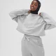 MP Composure Cropped Sweatshirt til kvinder – Grey Marl