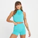 MP Tempo Tonal Seamless Vest til kvinder – Bright Turquoise