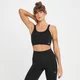 MP Tempo Tonal Seamless Sports Bra til kvinder – Sort