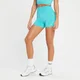 MP Tempo Tonal Seamless Booty Shorts til kvinder – Bright Turquoise