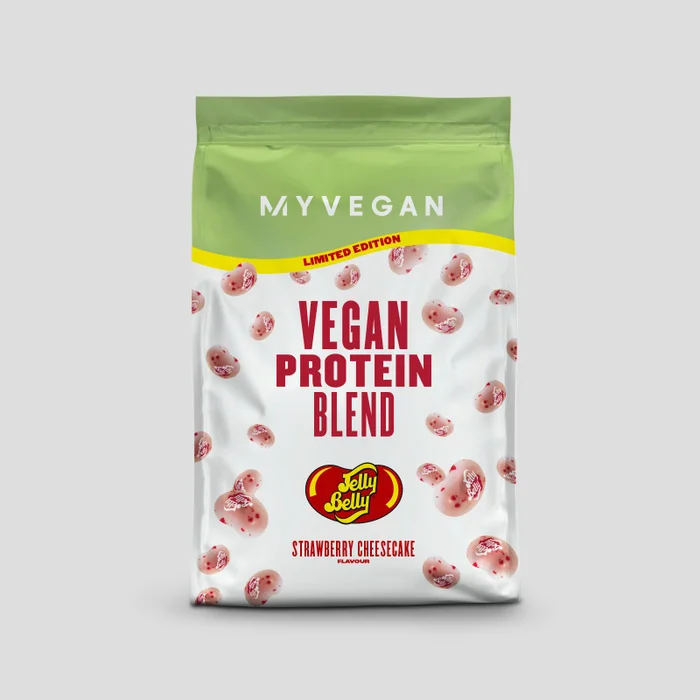Vegansk proteinblanding – limited-edition-smag af Jelly Belly
