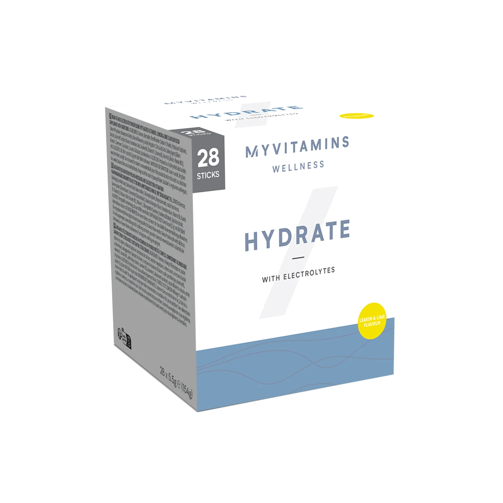 Hydrate - 28servings - Citron og Lime Billede 1
