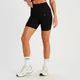 MP Tempo Rib Seamless Shorts til kvinder – Sort