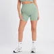 MP Tempo Rib Seamless Shorts til kvinder – Sage Grey