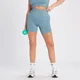 MP Tempo Rib Seamless Shorts til kvinder – Graphine Blue