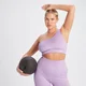 MP Tempo Rib Seamless Asymetric Bra til kvinder – Bright Lilac