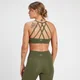 MP Adapt Strappy Sports Bra til kvinder – Olive Green