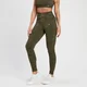 MP Adapt Seamless Pattern Leggings til kvinder – Olive Green