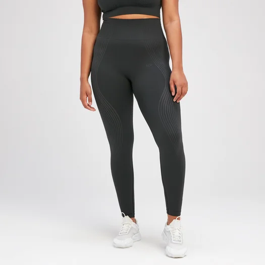 MP Tempo Illusion Seamless Leggings til kvinder – Sort - XS