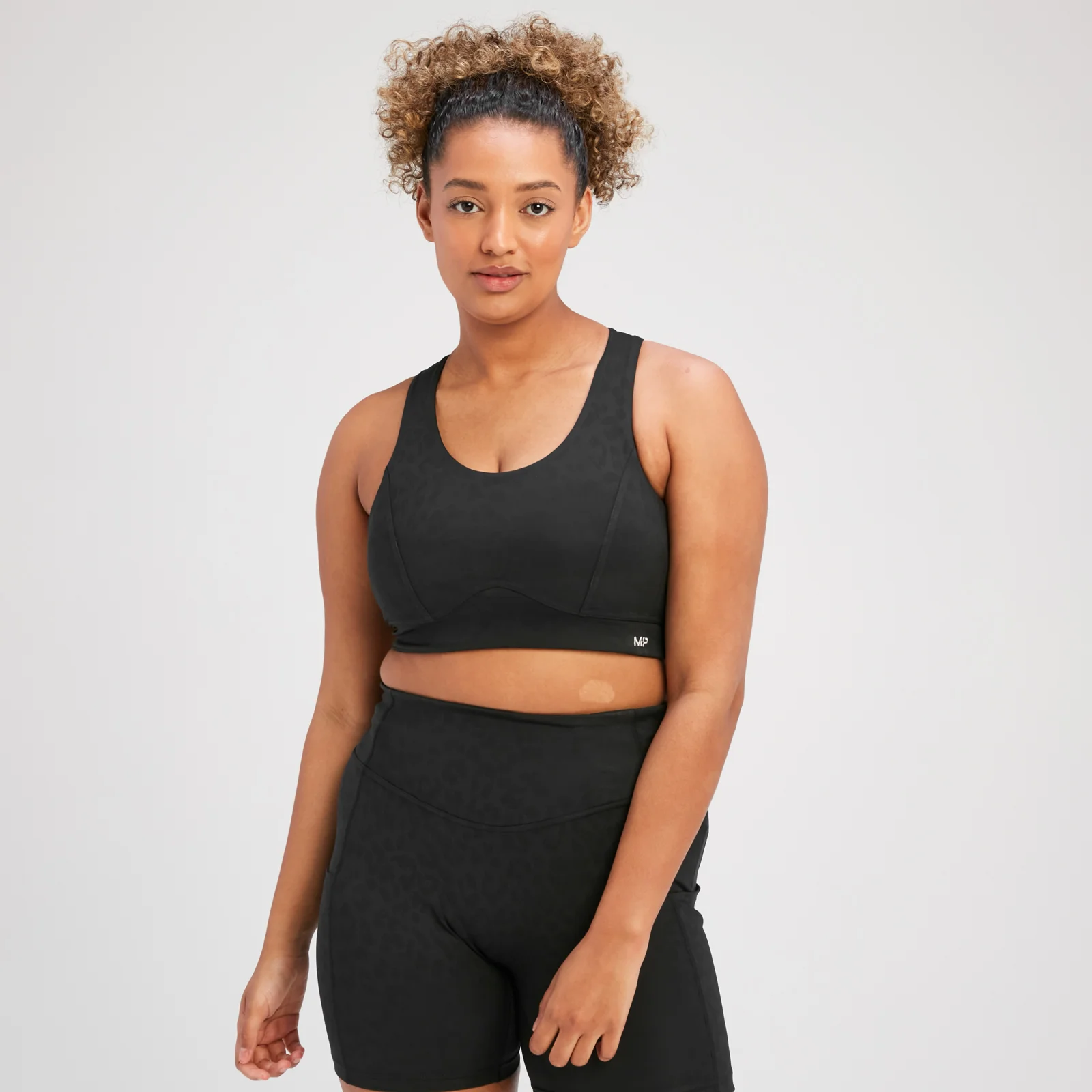 MP Tempo Animal Sports Bra til kvinder – Sort - XS Billede 1