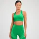 MP Tempo Ultra Seamless Sports Bra til kvinder – Bright Green