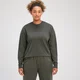 MP Rest Day Oversized Long Sleeve T-Shirt til kvinder – Taupe Green