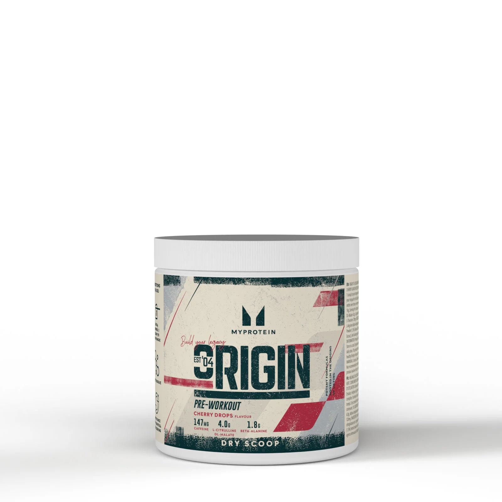 Origin Pre-Workout Dry Scoop - 18servings - Cherry Drops Billede 1