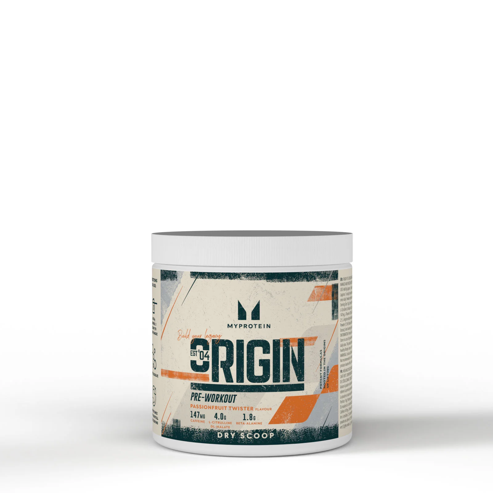 Origin Pre-Workout Dry Scoop - 18servings - Passionfruit Twister Billede 1