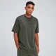 MP Rest Day Oversized T-Shirt til mænd – Taupe Green