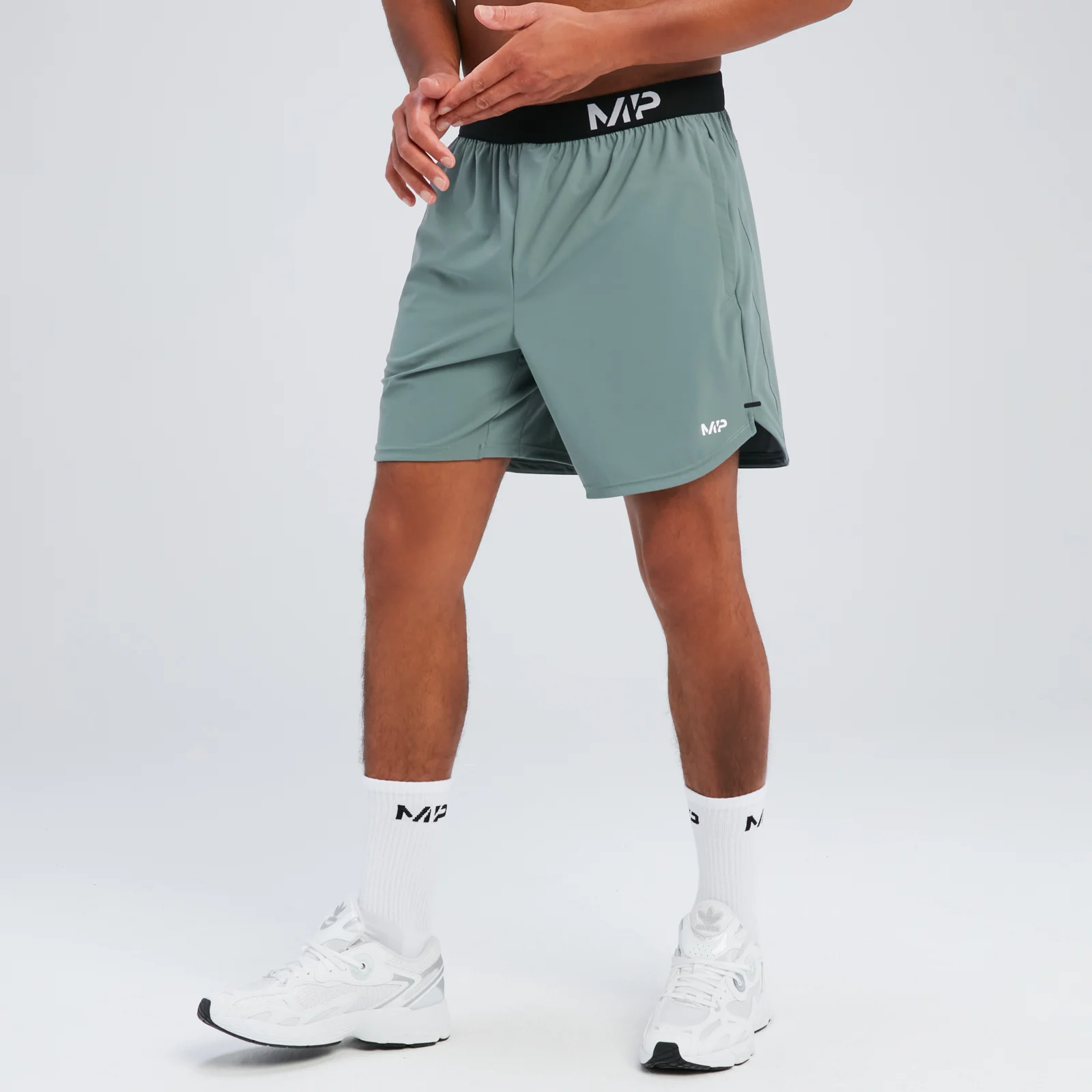 MP Tempo Shorts til mænd – Slate Grey - XS Billede 1