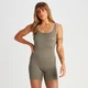 MP Tempo Rib Seamless Unitard til kvinder – Deep Taupe