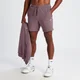 MP Rest Day Sweatshorts til mænd – Washed Burgundy