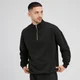 MP Rest Day 1/4 Zip til mænd – Sort