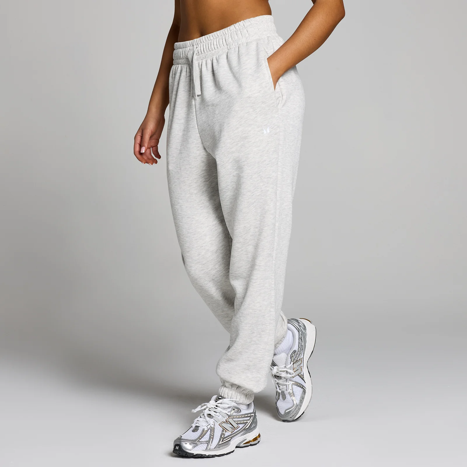 MP Basics Joggers til kvinder – Light Grey Marl - S Billede 1