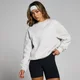 MP Basics Oversized Sweatshirt til kvinder – Light Grey Marl