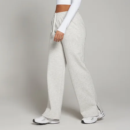 MP Basics Straight Leg Joggers til kvinder – Light Grey Marl