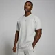 MP Lifestyle Heavyweight Oversized T-Shirt til mænd – Marl-lysegrå