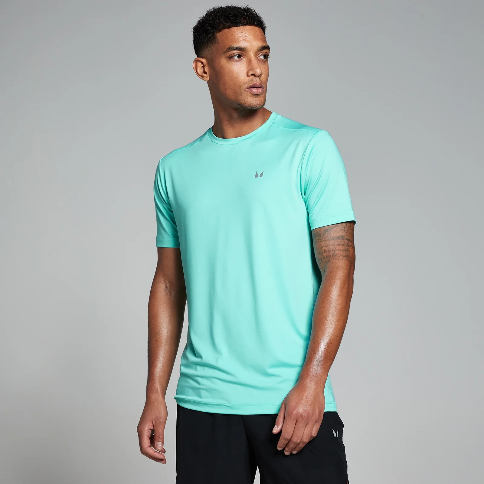 MP Velocity Short Sleeve T-Shirt til mænd – Turquoise - XS Billede 1