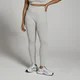 MP Lifestyle Ribbed Leggings til kvinder – Light Grey