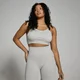 MP Lifestyle Ribbed Bra til kvinder – Light Grey