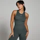 MP Lifestyle Ribbed Tank Top til kvinder – Dark Shadow