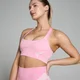 MP Tempo Ultra Geometric Seamless Sports Bra til kvinder – Blossom Pink