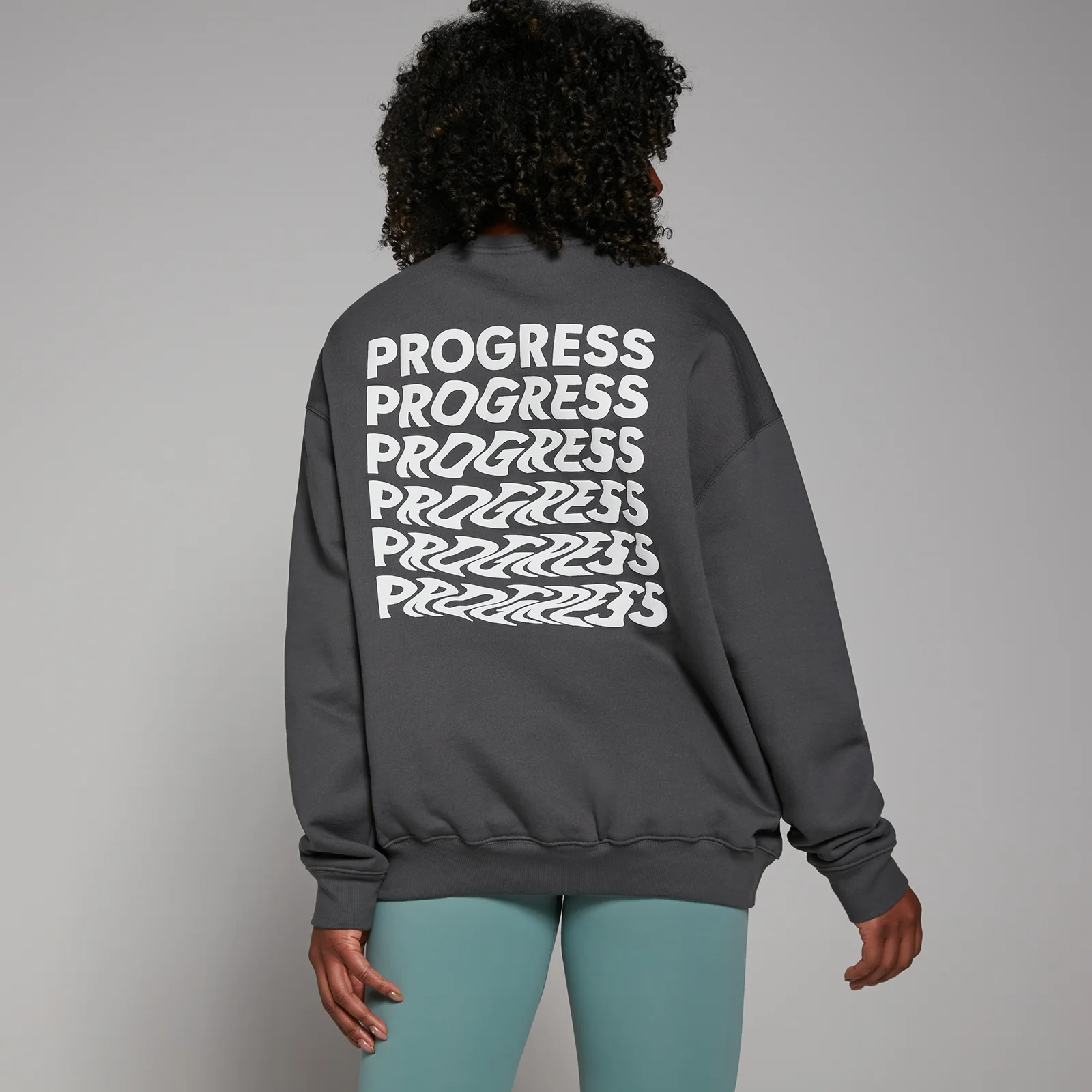 MP Tempo Progress Sweatshirt til kvinder – Dark Shadow - XS Billede 1