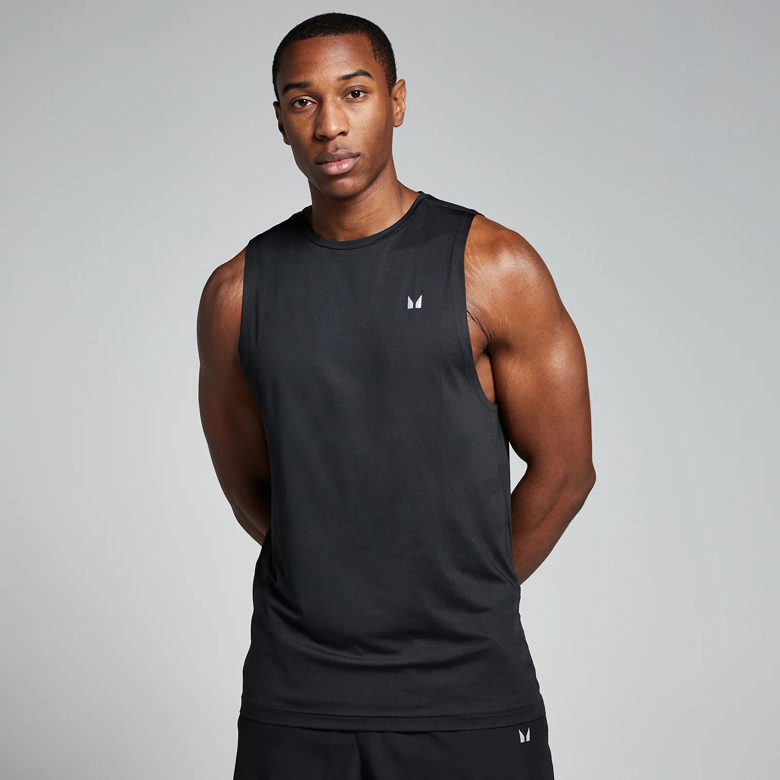 MP Training Tank Top til mænd – Sort - M Billede 1