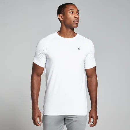 MP Training Short Sleeve T-Shirt til mænd – Hvid