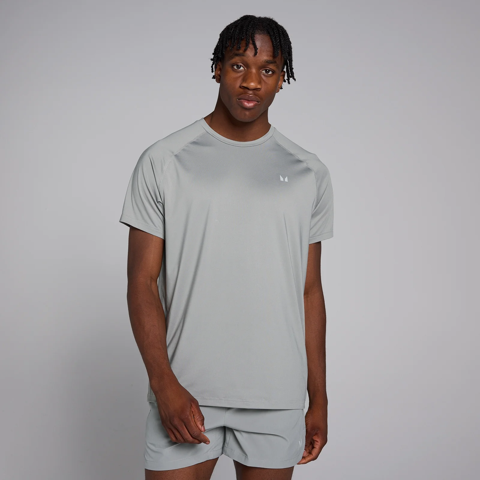 MP Training Short Sleeve T-Shirt til mænd – Storm - XXS Billede 1