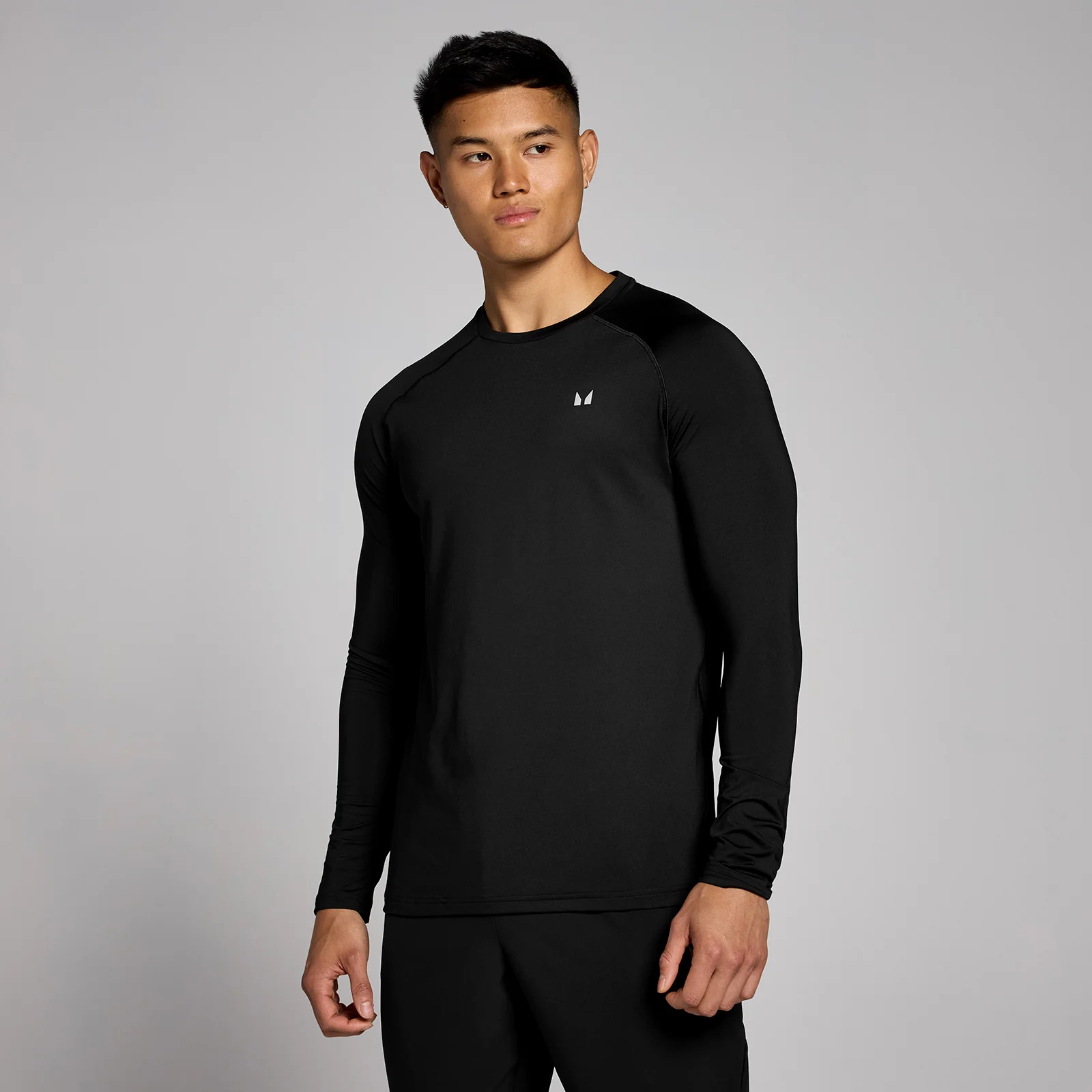 MP Training Long Sleeve T-Shirt til mænd – Sort - L Billede 1