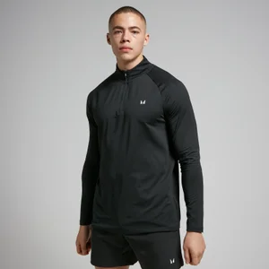 MP Training 1/4 Zip til mænd – Sort - Size XXS