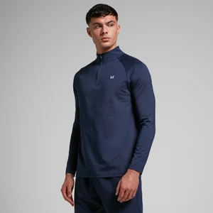 MP Training 1/4 Zip til mænd – Navy - Size XS