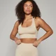 MP Shape Seamless Sports Bra til kvinder – Sandstone