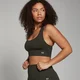 MP Shape Seamless Sports Bra til kvinder – Forest Green