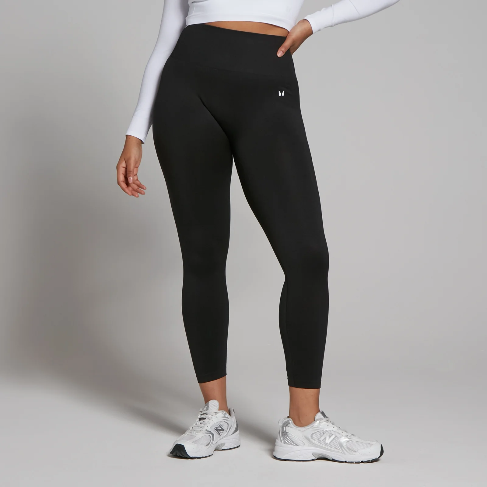 MP Shape Seamless 7/8 Leggings til kvinder – Sort - XXS Billede 1