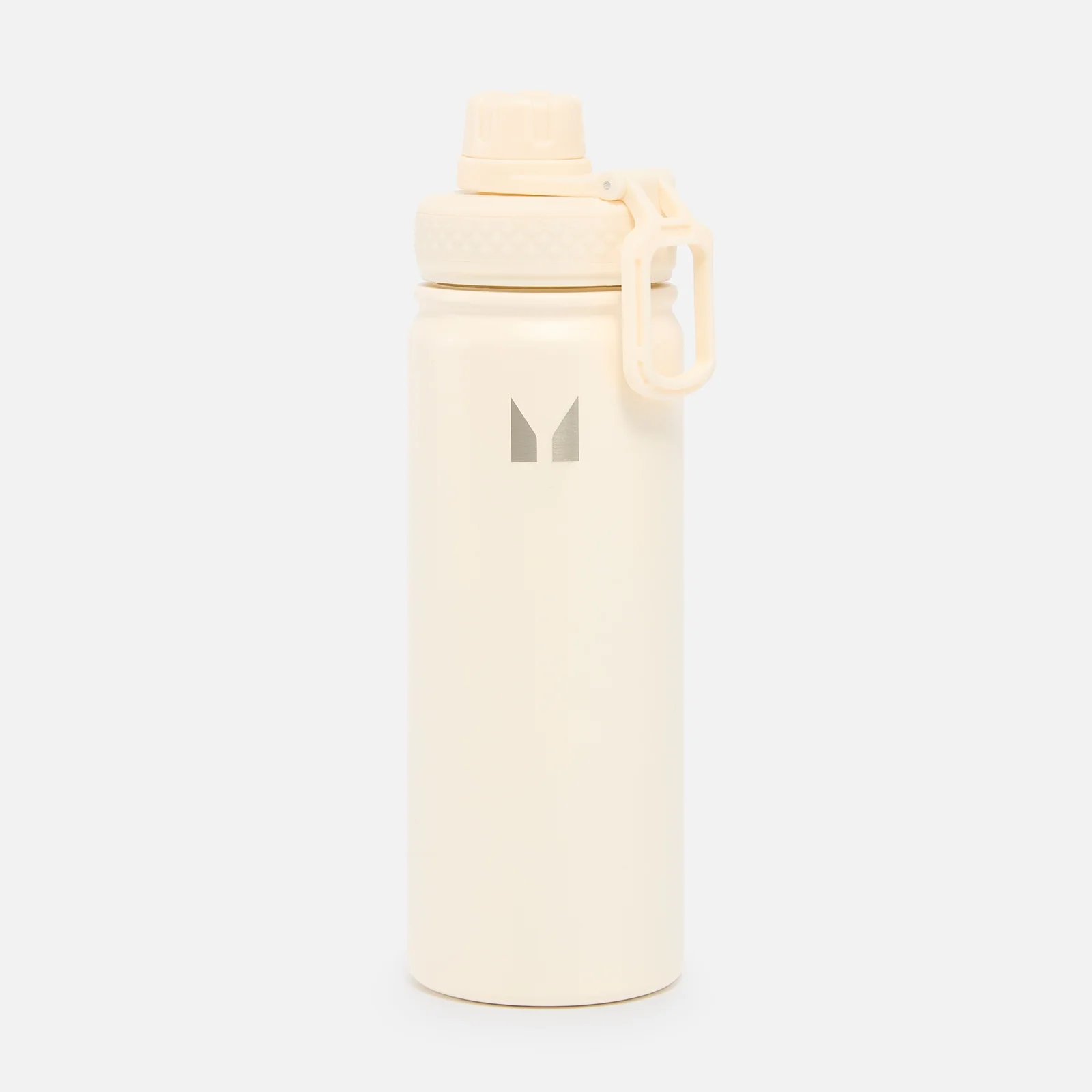 Medium Metal Water Bottle – Natural Cream Billede 1