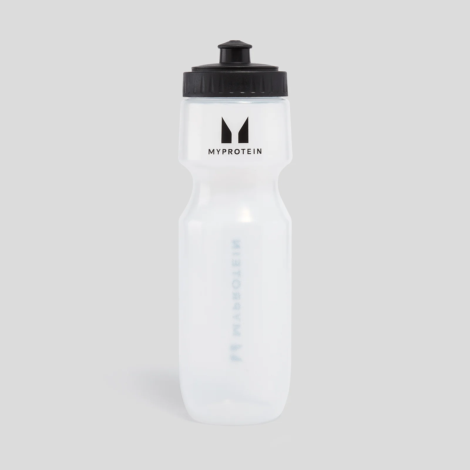 Myprotein Sports Water Bottle – Klar/sort Billede 1