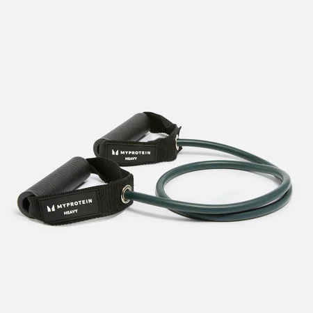 Myprotein Resistance Band With Handles – Heavy – Graphite Grey