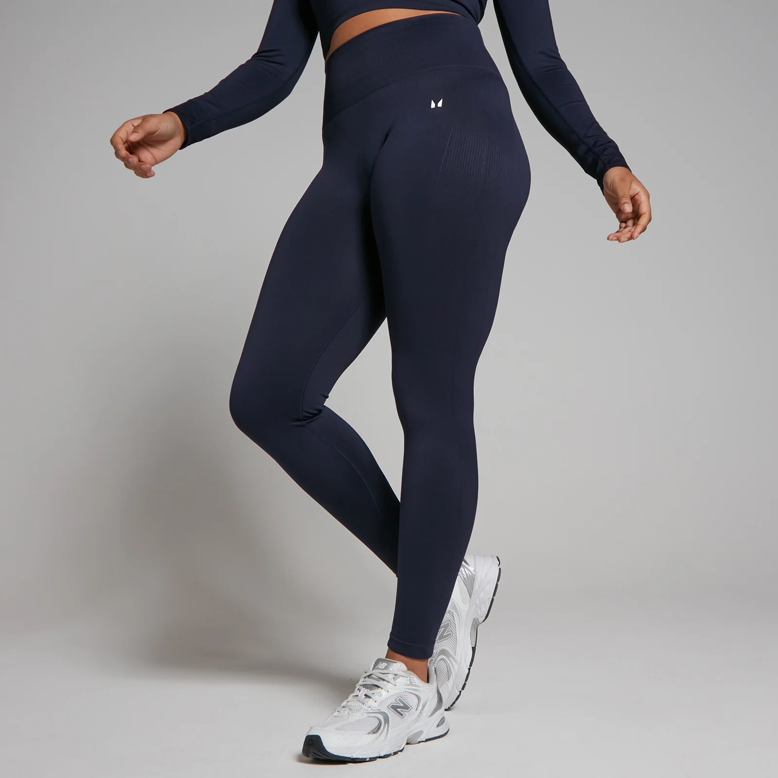 MP Shape Seamless Leggings til kvinder – Navy - M Billede 1