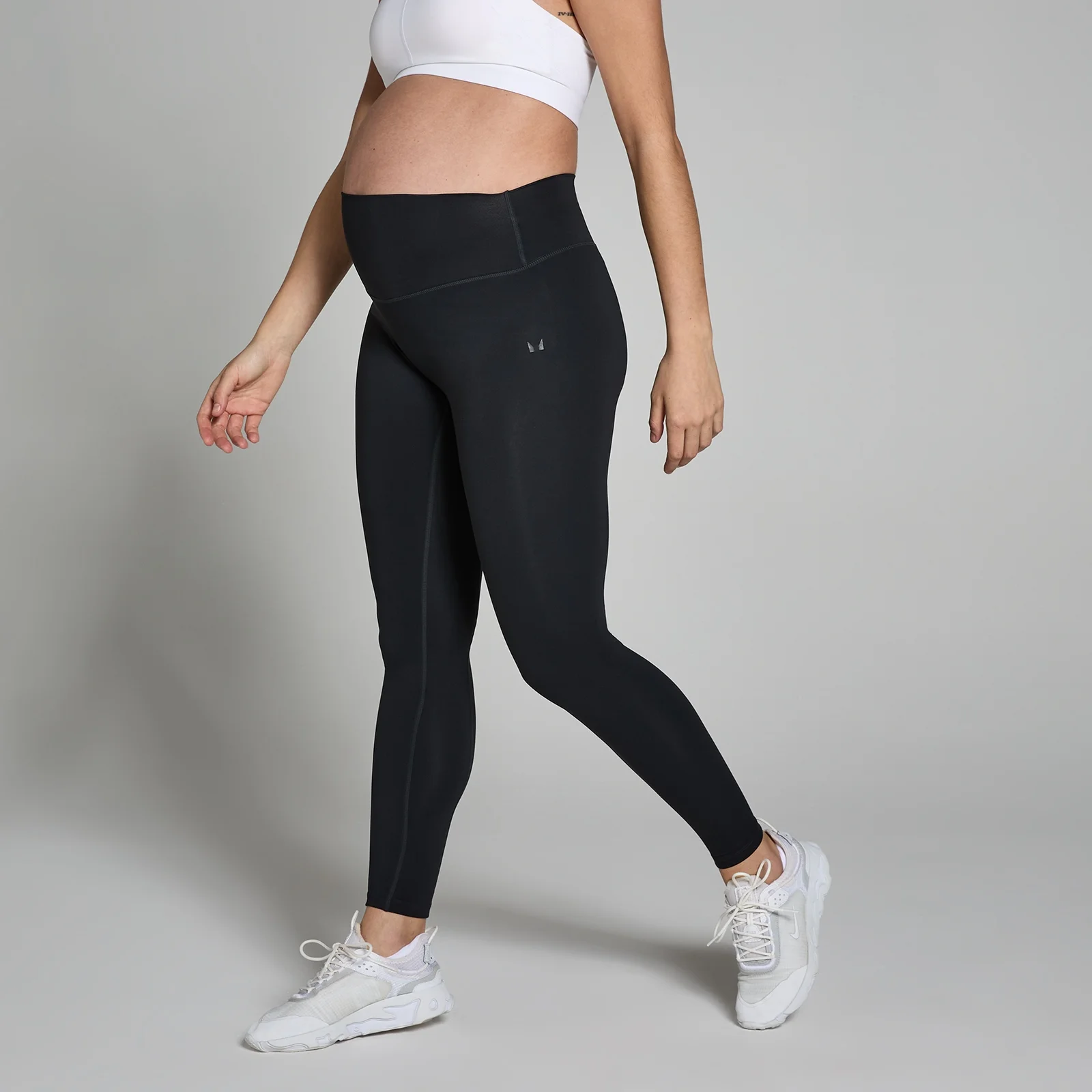 MP Maternity Mid Rise Leggings til kvinder – Sort - XS Billede 1