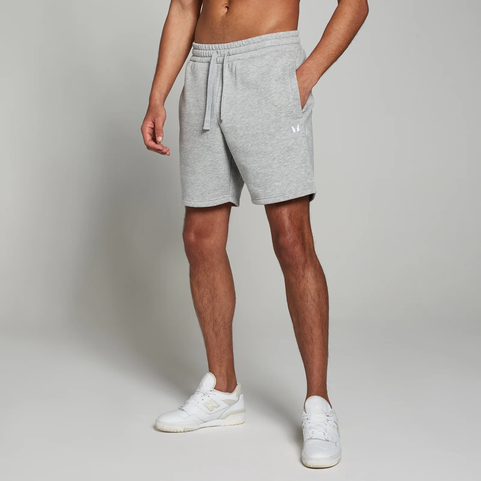 MP Rest Day Sweatshorts til mænd – Grey Marl - S Billede 1