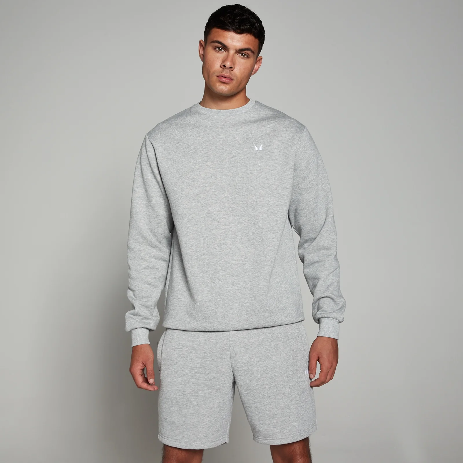 MP Rest Day Sweatshirt til mænd – Grey Marl - XXS Billede 1