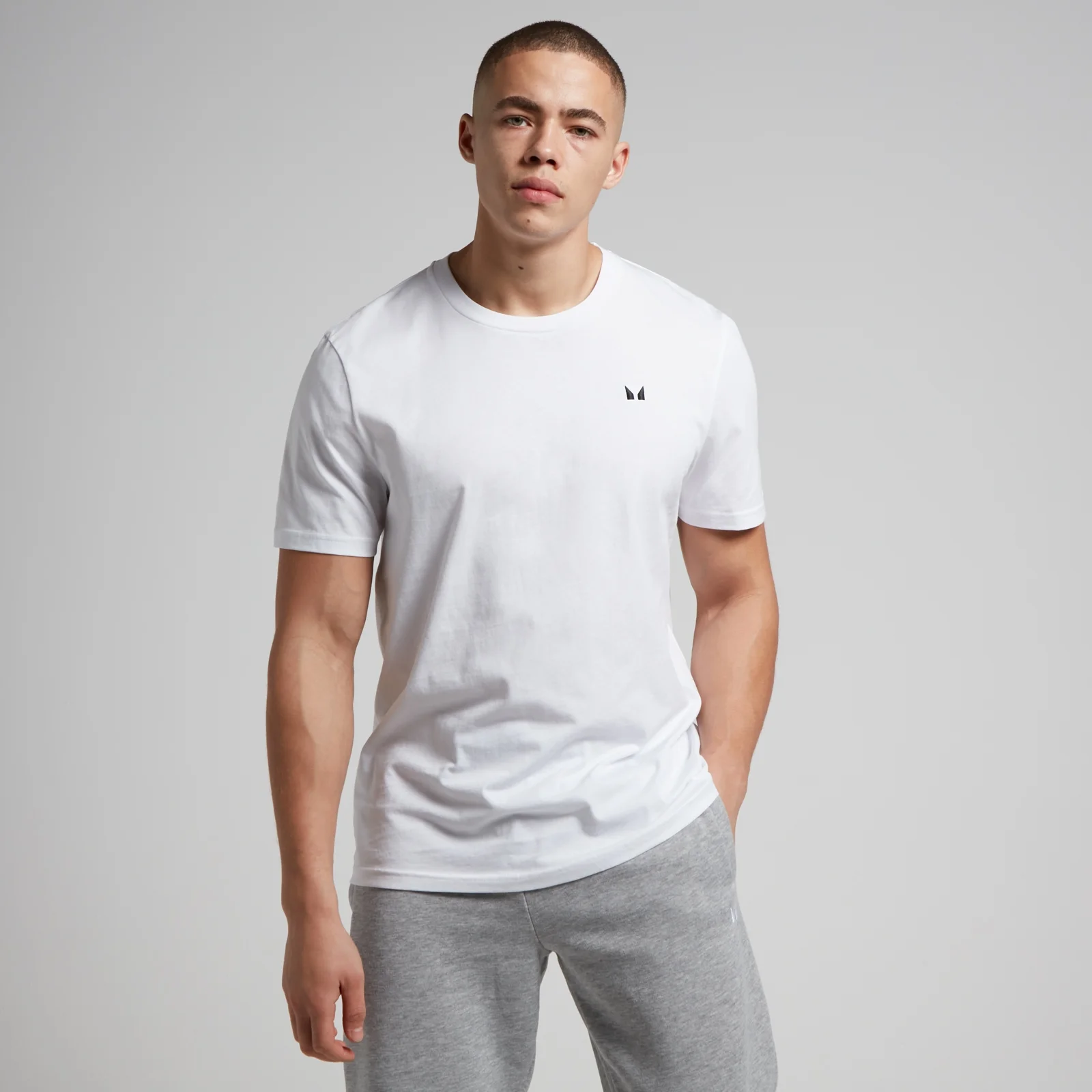 MP Rest Day Short Sleeve T-Shirt til mænd – Hvid - XXS Billede 1